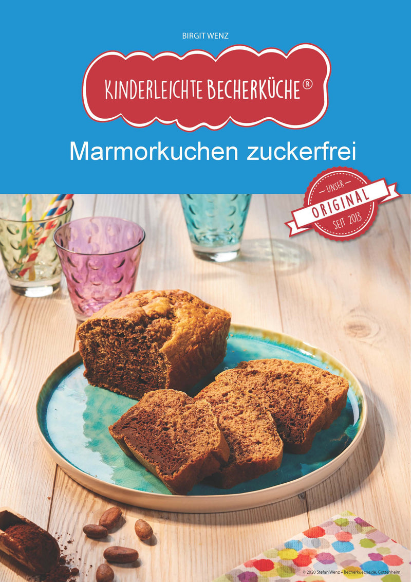 Marmorkuchen (zuckerfrei)