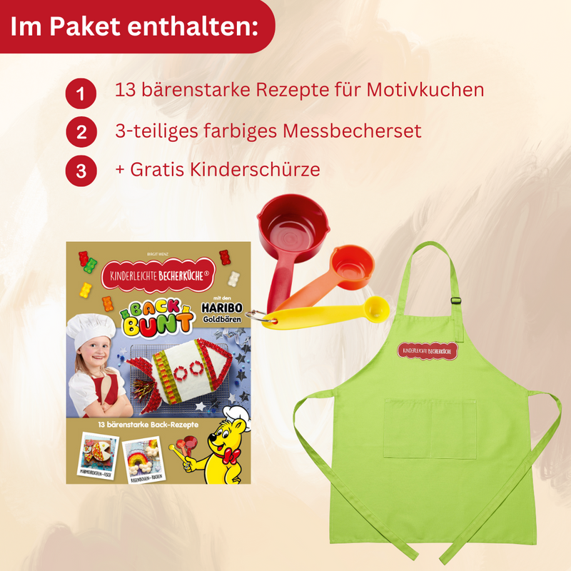 HARIBO Backset plus GRATIS Kinderschürze