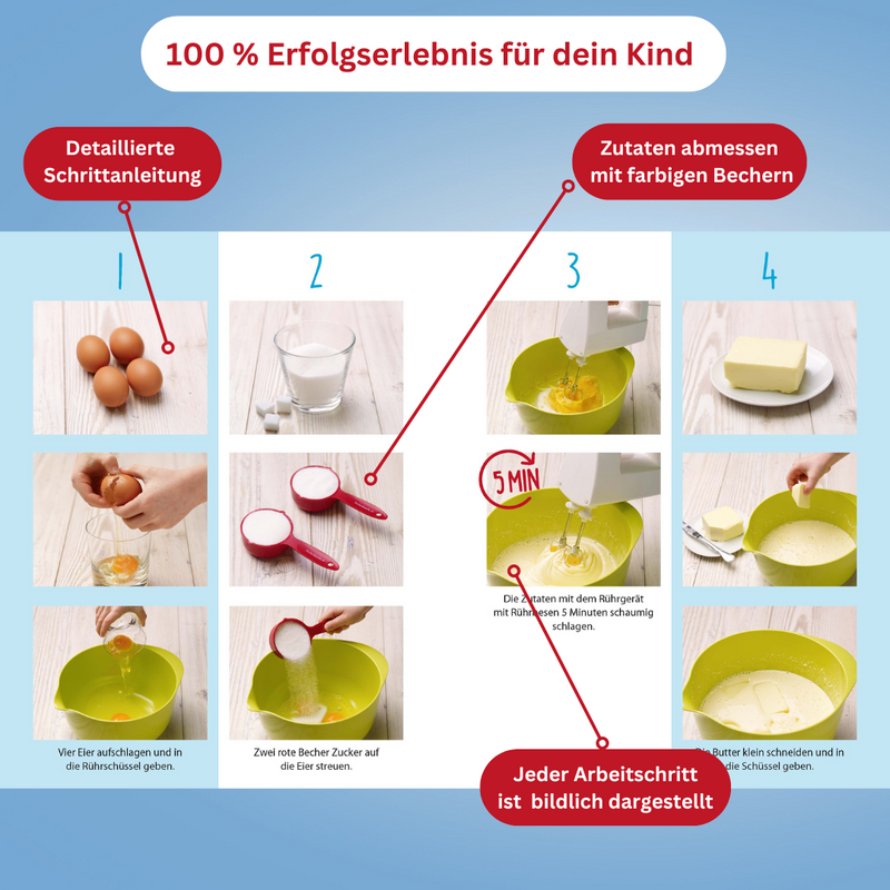 Band 8 "Kreative Motivkuchen" - Backbuch ohne Messbecher-Set