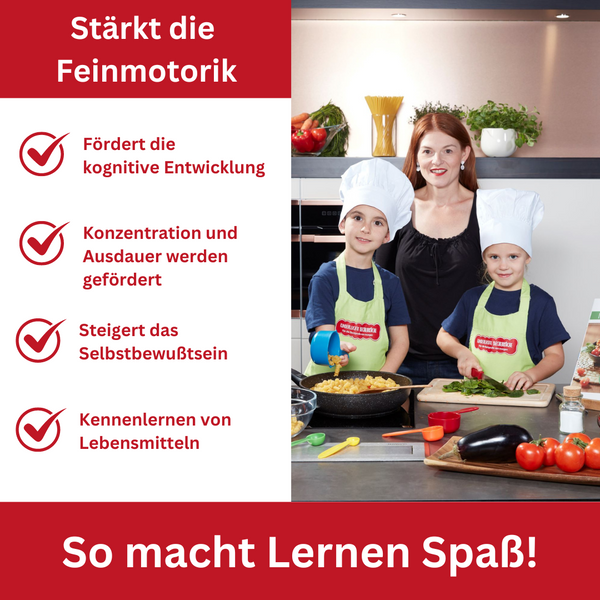 Band 6 "Gesund & Lecker" Familien-Kochbuch inkl. 5-teiliges Messbecher-Set (lose gepackt)