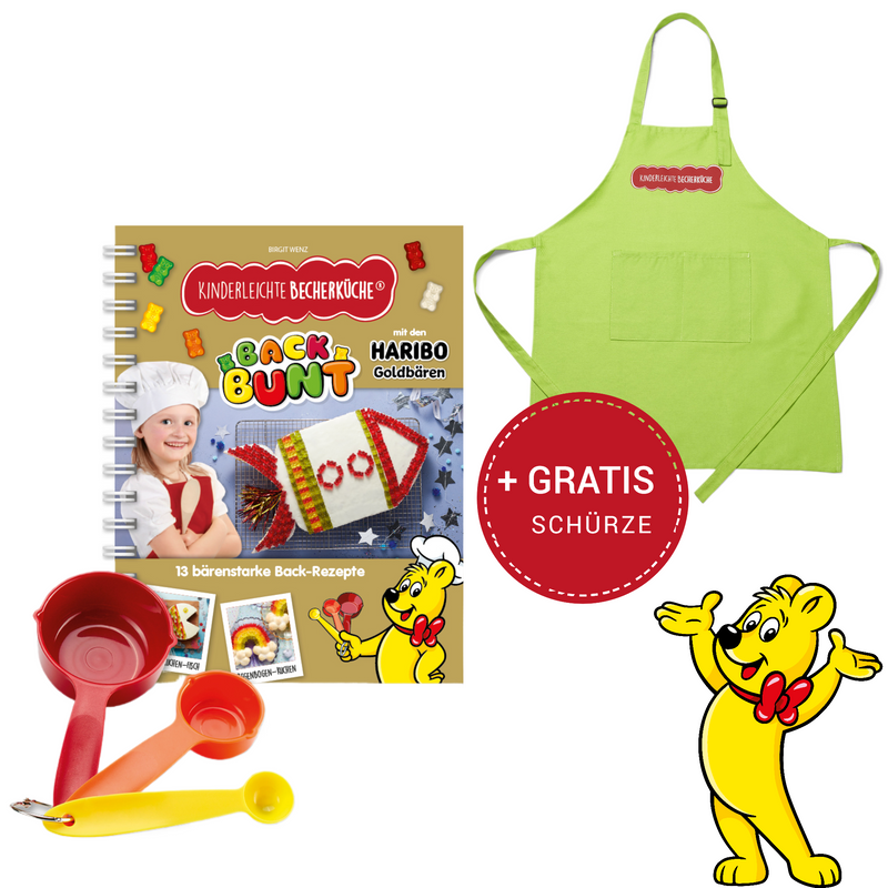 HARIBO Backset plus GRATIS Kinderschürze